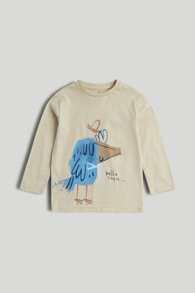 MOTHERCARE Grafik Desenli Uzun Kollu Tshirt
