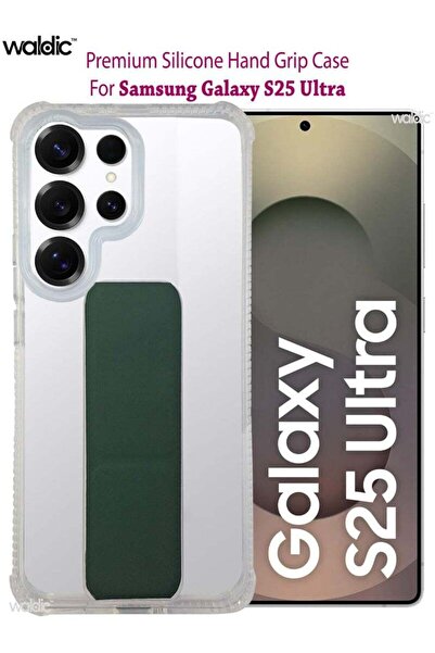 Generic Samsung Galaxy S25 Ultra Silicone Protective Back Case Cover - Green