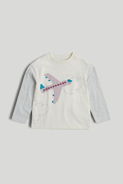 MOTHERCARE Uçaklı Uzun Kollu Tshirt