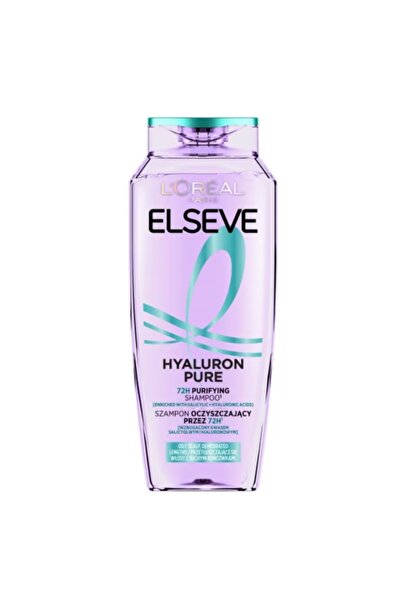 L'Oréal Paris Elvive Hyaluron Pure Shampoo with Salicylic Acid for Oily Scalp...