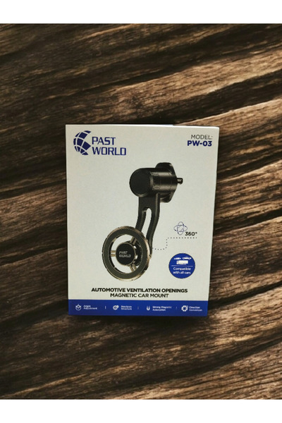 PAST WORLD حامل جوال للسيارة مغناطيسي يركب في فتحات المكيف – – تثبيت قوي ودور...