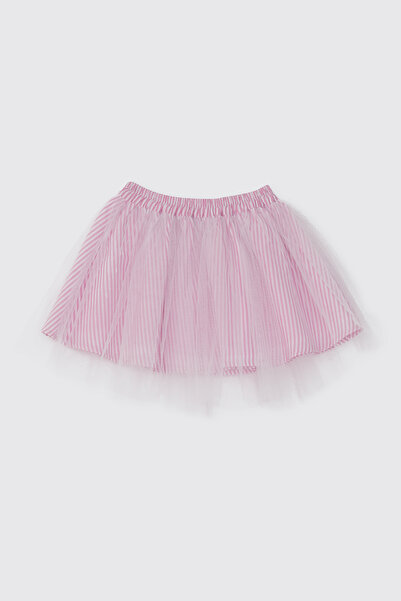 Panço Kız Bebek Tütü Pembe Etek