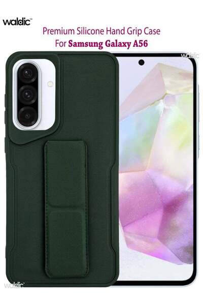 Generic Samsung Galaxy A56 HAND HOLDER Premium Silicone Protective Back Case ...