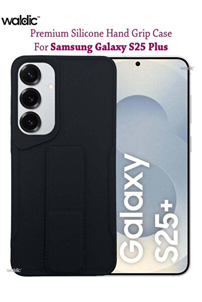 Generic Samsung Galaxy S25 Plus HAND HOLDER Premium Silicone Protective Back ...