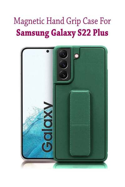 Generic Magnetic Hand Grip Case with Stand Cover for Samsung Galaxy S22 Plus ...