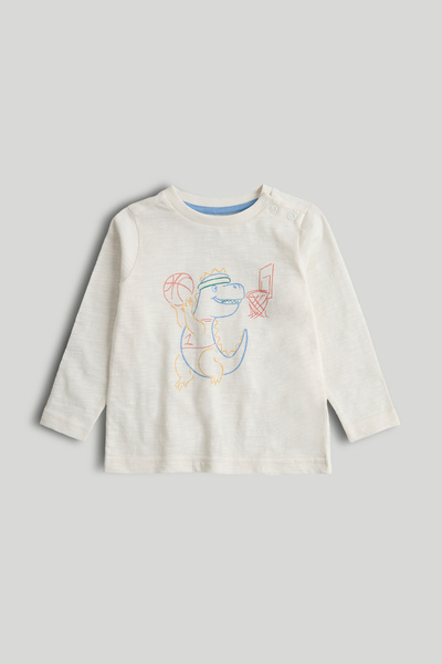 MOTHERCARE Grafik Desenli Uzun Kollu Tshirt