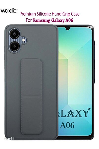 Generic Samsung Galaxy A06 HAND HOLDER Premium Silicone Protective Back Case ...
