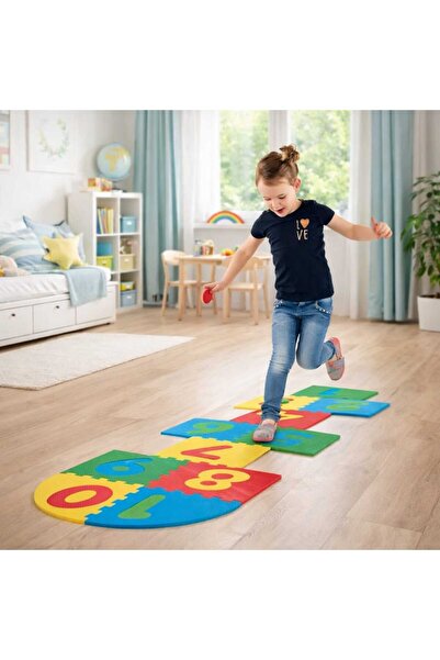 smile toys Sotron Puzzle din Spuma EVA – Joc Educativ pentru Coordonare si In...
