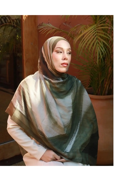 Elite Scarf Aster Desen Bambu Şal Kamuflaj