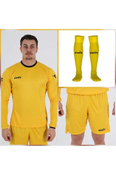Diadora Elite Profesyonel Kaleci Forması ÜÇLÜ TAKIM FORMA+ŞORT+TOZLUK