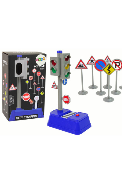 Three top online Set of Road Signs Lights Sounds 23 cm