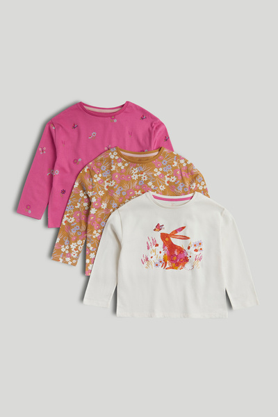 MOTHERCARE 3Lü Uzun Kollu Tshirt