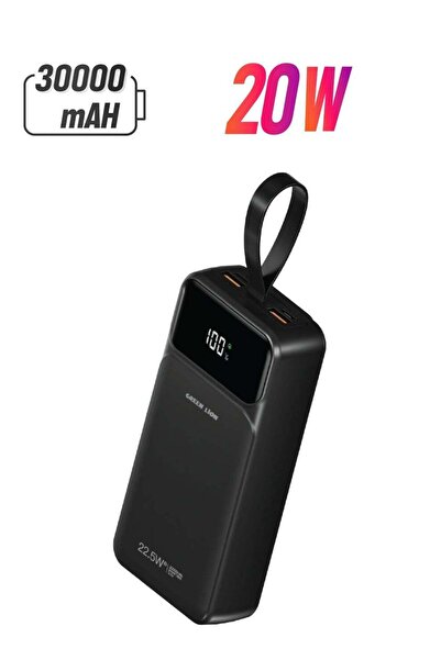 Jastech Power Tank 30000mAh Power Bank / PD 20W Fast Charger