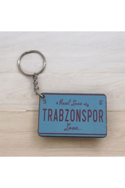 shop Trabzonspor Wooden Keychain