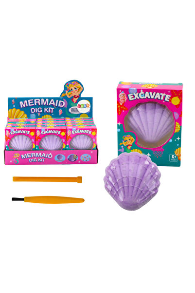 Three top online Archaeological Set Mermaid in a Shell Chisel Brush