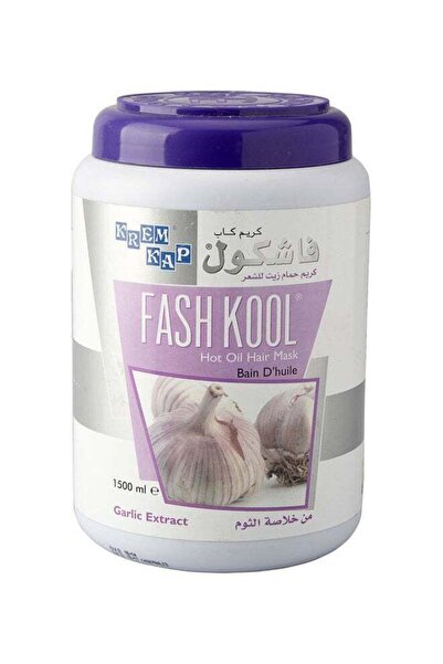 Fash Kool قناع الشعر فاش كول بالثوم الشفاف