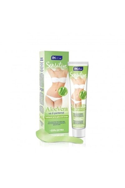 INelia Ultra Soft Sensitive Hair Removal Cream with Aloe Vera and D-Panthenol