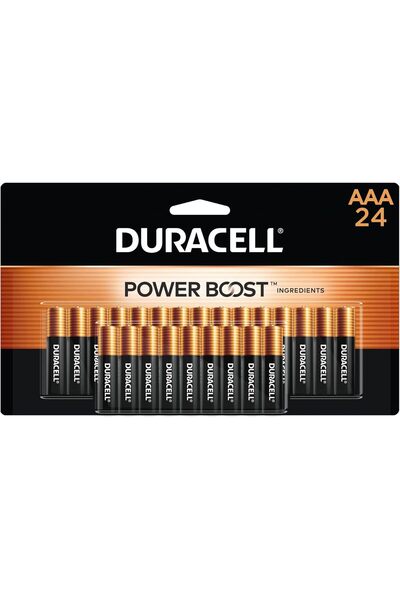 Duracell - CopperTop AAA Alkaline Batteries - 24 Count