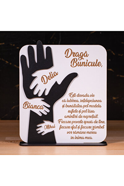 Creators of Crafts Placheta cu mana Bunic