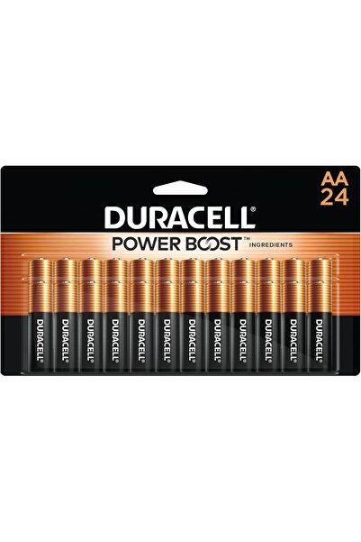 Duracell - CopperTop AA Alkaline Batteries - long lasting, all-purpose Double...