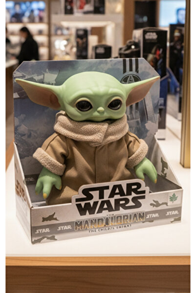 labubu sepeti Grogu Baby Yoda 20 Cm figür ( baby Yoda anahtarlık hediyeli )