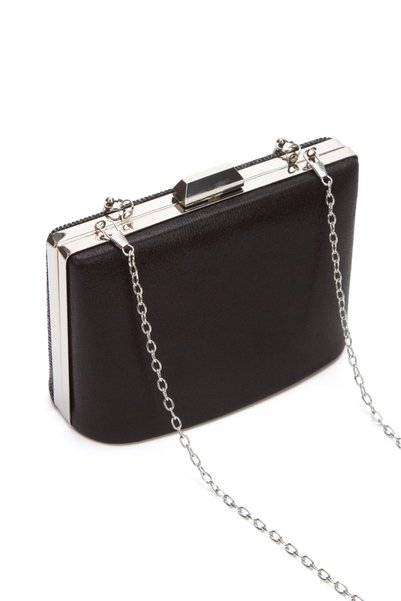La Vivien Women's Stylish Stone Chain Strap Evening Dress Bag