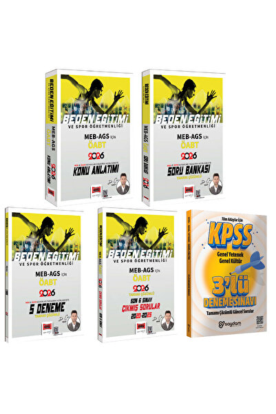 Yargı Yayınları 2026 ÖABT MEB-AGS Beden Eğitimi ve Spor Öğretmenliği Konu Anl...