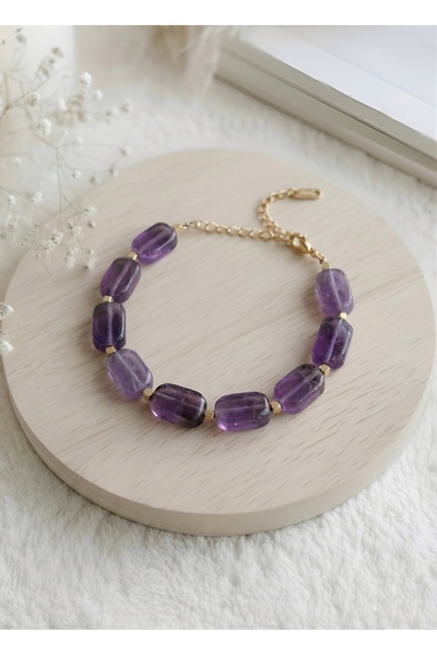 Miya Amara Viola - Doğal Taş Bileklik N0.85 - Ametist