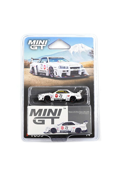 mini gt نموذج سيارة نيسان LB-ER34 سوبر سيلويت أثليت كوليت بمقياس 1/64 مع عجلة...