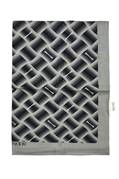 Imannoor Шаль з віскози Floş - Кошик Noor - Сірий