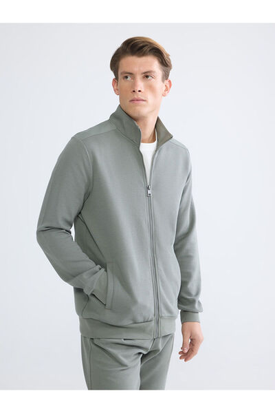 LC Waikiki Sparkling Choices from Shining Store Upright Roba Collar Men's Zip...