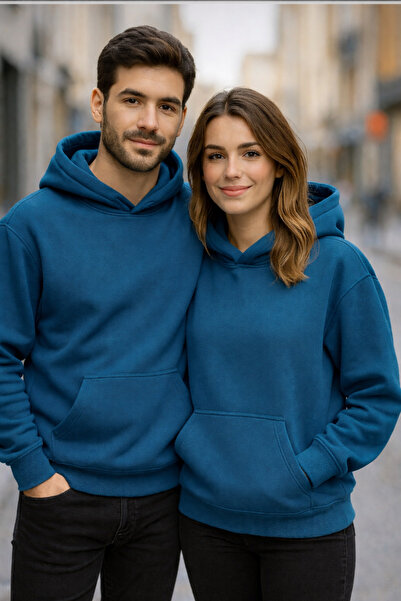 BRLKN Unprinted Hooded Lover Combination Sweatshirt