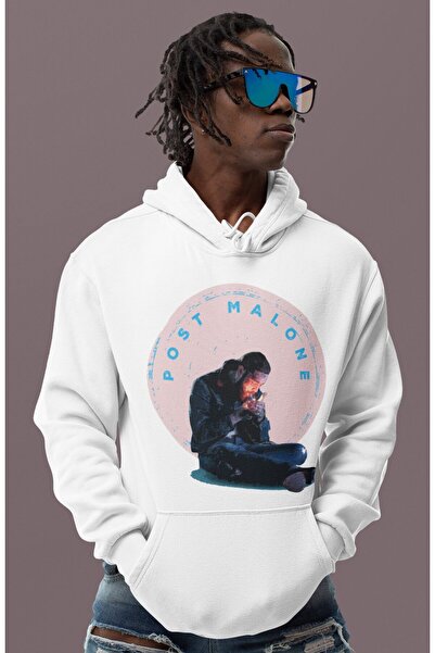 SEVBANO Σχεδιασμός Post Malone Rapper με στάμπα Unisex Oversize Singer Hoodie