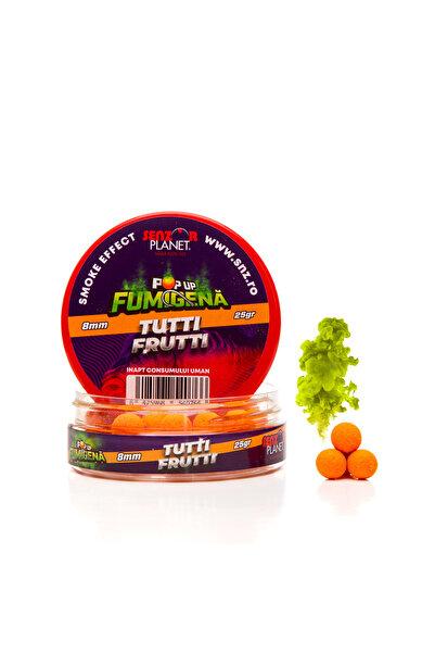 Senzor Planet POP-UP FUMIGENA TUTTI FRUTTI (PORTOCALIU) 8mm 25g