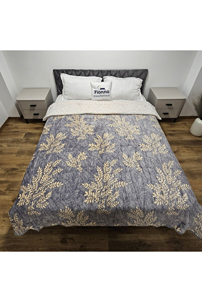 FIONNA.RO Cocolino Blanket Medium Thickness 200x230cm - Leaves on Twigs