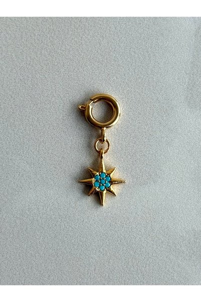 Nour Co Charm Pendant and Bracelet Charm Blue North Star