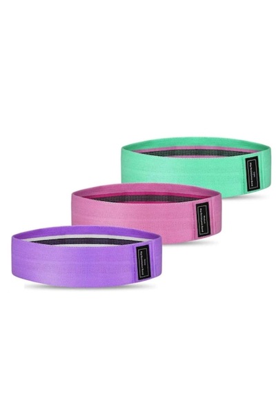 DAMUR Set de 3 extensii elastice pentru sporturi de acasă