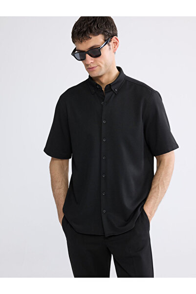 LC Waikiki Rmz Gi̇yi̇m Farkiyla Standard Fit Men's Shirt