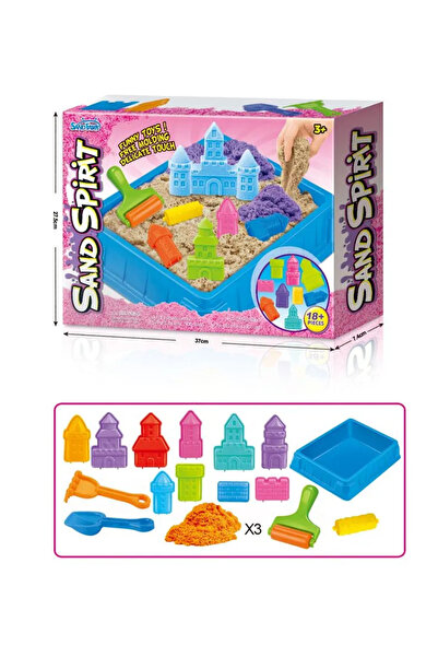 regency Magic sand set, 18 pieces, Multicolor