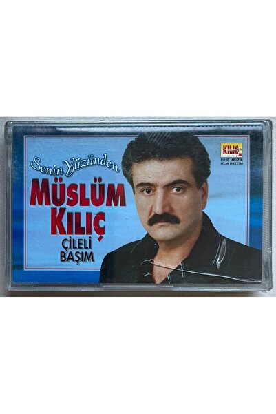 Kılıç Müzik Müslüm Kılıç Senin Yüzünden - Çileli Başım Sıfır Gelatin Kaset