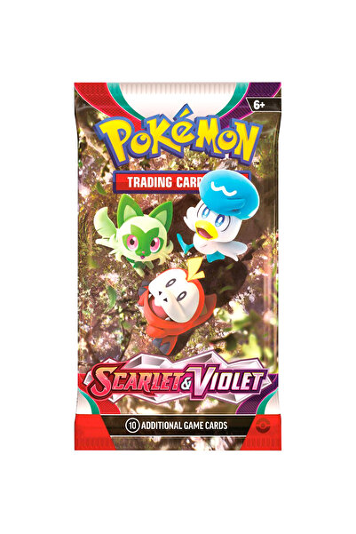 Filmaldım Pokemon - Scarlet and Violet 10-Pack English Additional Game Card