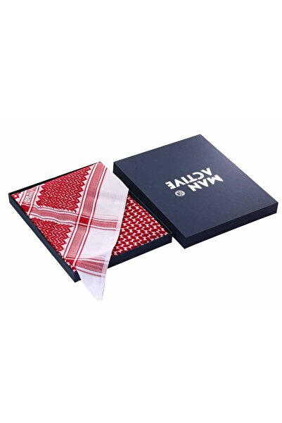 retal شماغ MAN ACTIVE أحمر رسمي 2026