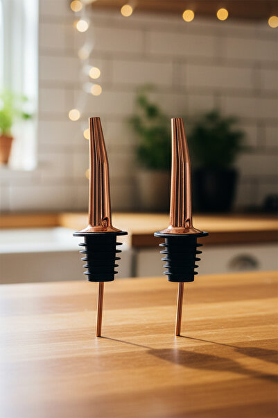 Snippy Tiny - 2'li Yağdanlık ve Şişe Ucu Yağdanlık Tıpası Paslanmaz Çelik Dam...