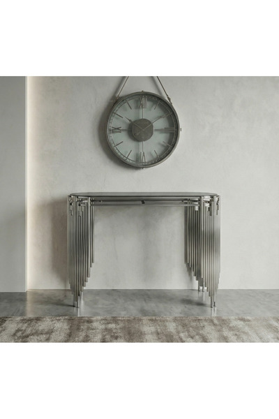 lowena home Ultra Lak Gümüş Kaplama Dresuar 120cm