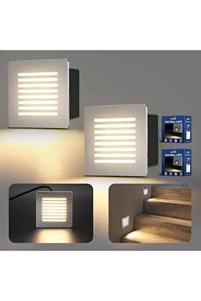 OEM Set of 2 LED Recessed Spotlights for Stairs