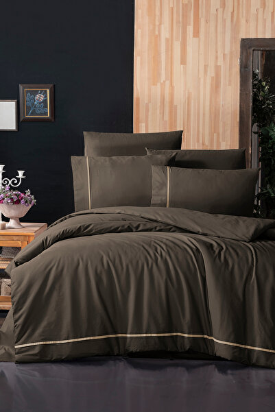 First Choice Alisa %100 Pamuk 150 TC (56 Tel) Ranforce Çift Kişilik Nevresim ...