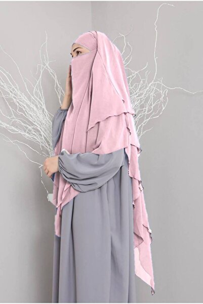ALDAIYR Üç katlı şifon hijab