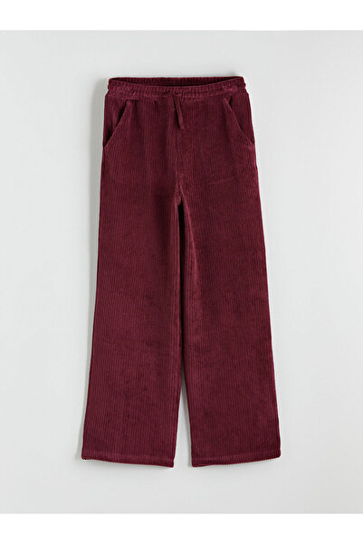 LC Waikiki Sparkling Choices by Shining Store Girls' Velvet Sweatpants with W...
