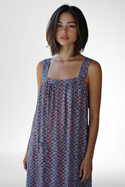 Carpediem La Rose Women's Thick Strap Dress (Nightgown)