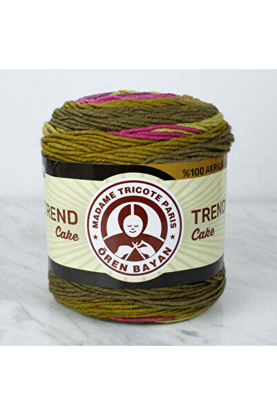Ören Bayan TREND CAKE Ebruli El Örgü İpi (1 Adet) 200gr. - Renk: 633
